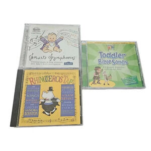 3 Set of Toddler Songs MUSIC CD -USED